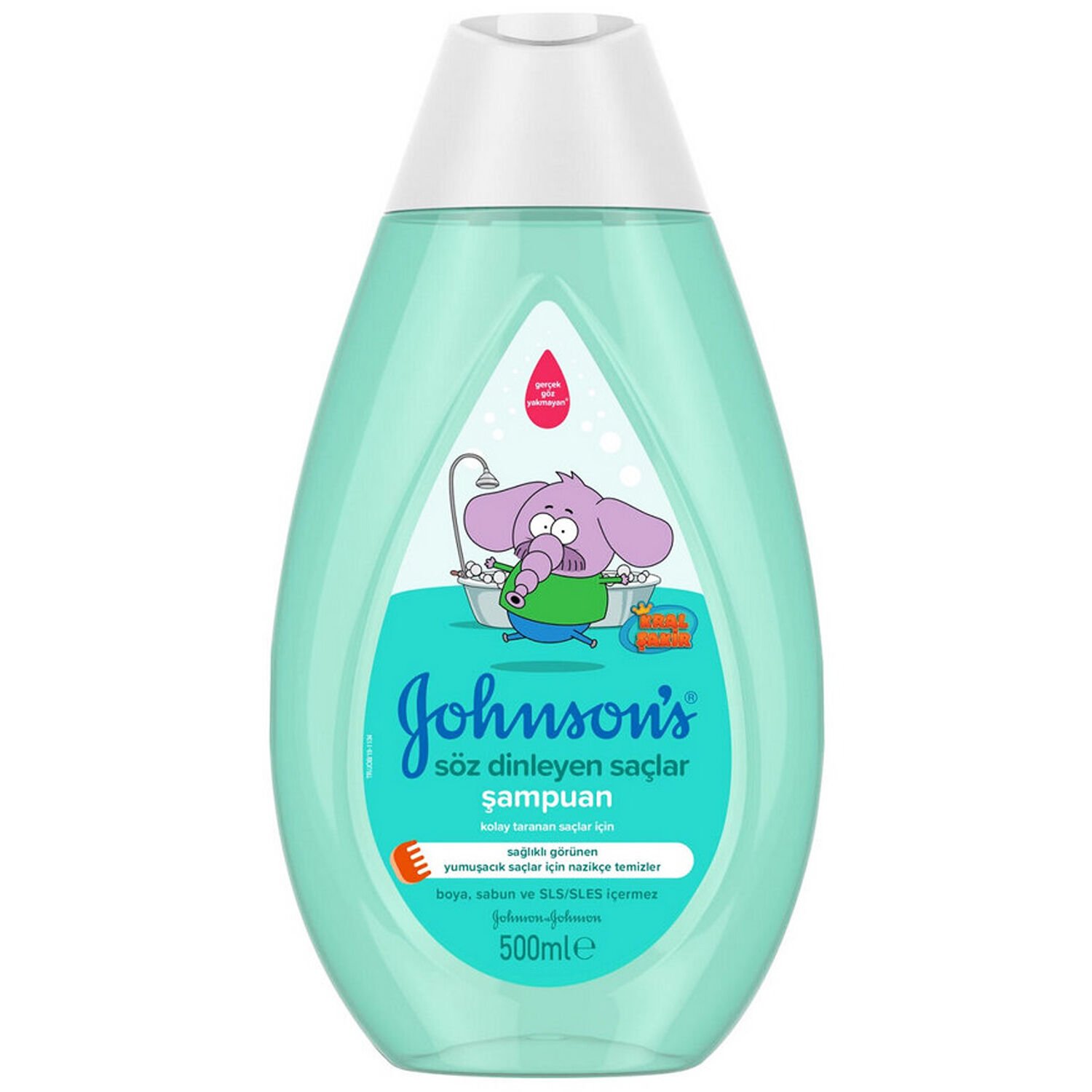 Johnsons Baby Kral Şakir Söz Dinleyen Saçlar Şampuan 500 ml