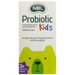 Nbl Probiotic Kids 30 Çiğneme Tablet