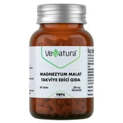 Venatura Magnezyum Malat Takviye Edici Gıda 60 Tablet