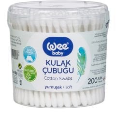 Wee Baby Pamuklu Kulak Çubuğu 200 lü