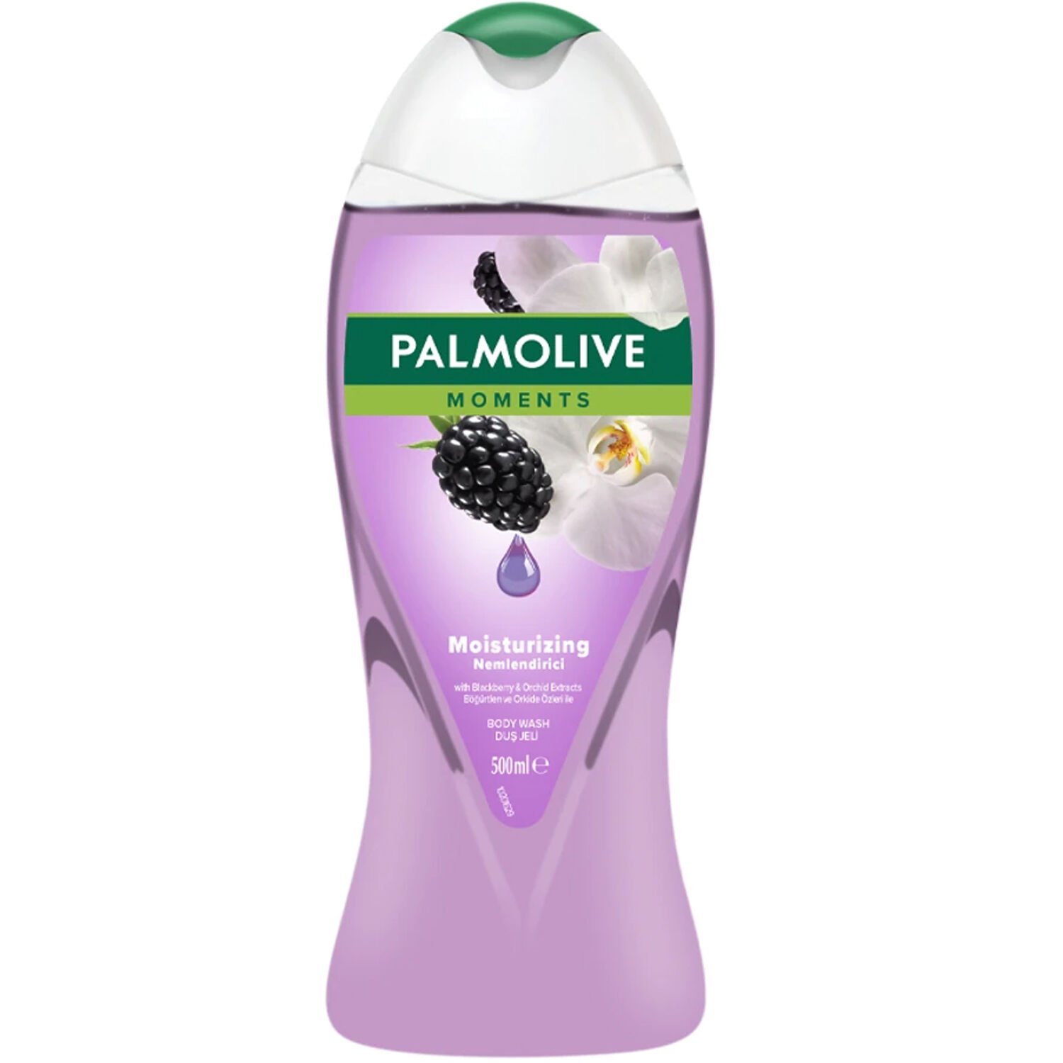 Palmolive Moments Böğürtlen ve Orkide Özleri ile Nemlendirici Duş Jeli 500 ml