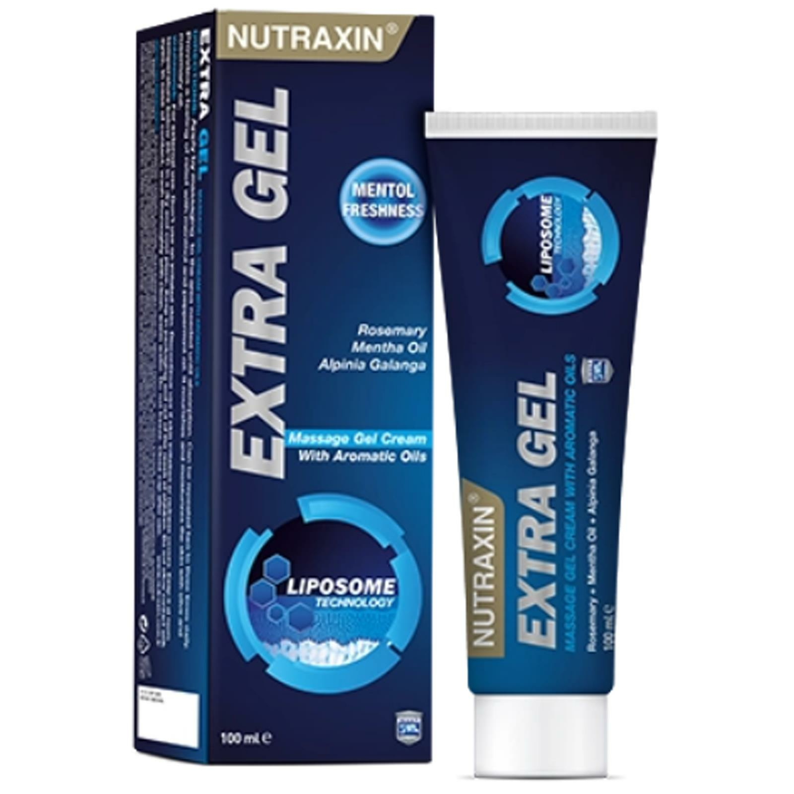 Nutraxin Extra Gel Aromatik Yağlar İçeren Masaj Jel Krem 100 ml