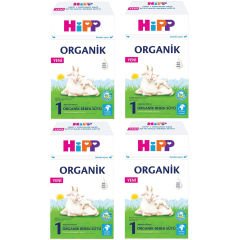 Hipp 1 Organik Keçi Sütü Bazlı Bebek Sütü 400 gr 4 ADET