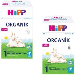 Hipp 1 Organik Keçi Sütü Bazlı Bebek Sütü 400 gr 2 ADET