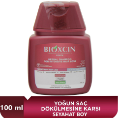 Bioxcin Forte Saç Dökülmesine Karşı Bitkisel Şampuan 100 ml Seyahat Boy