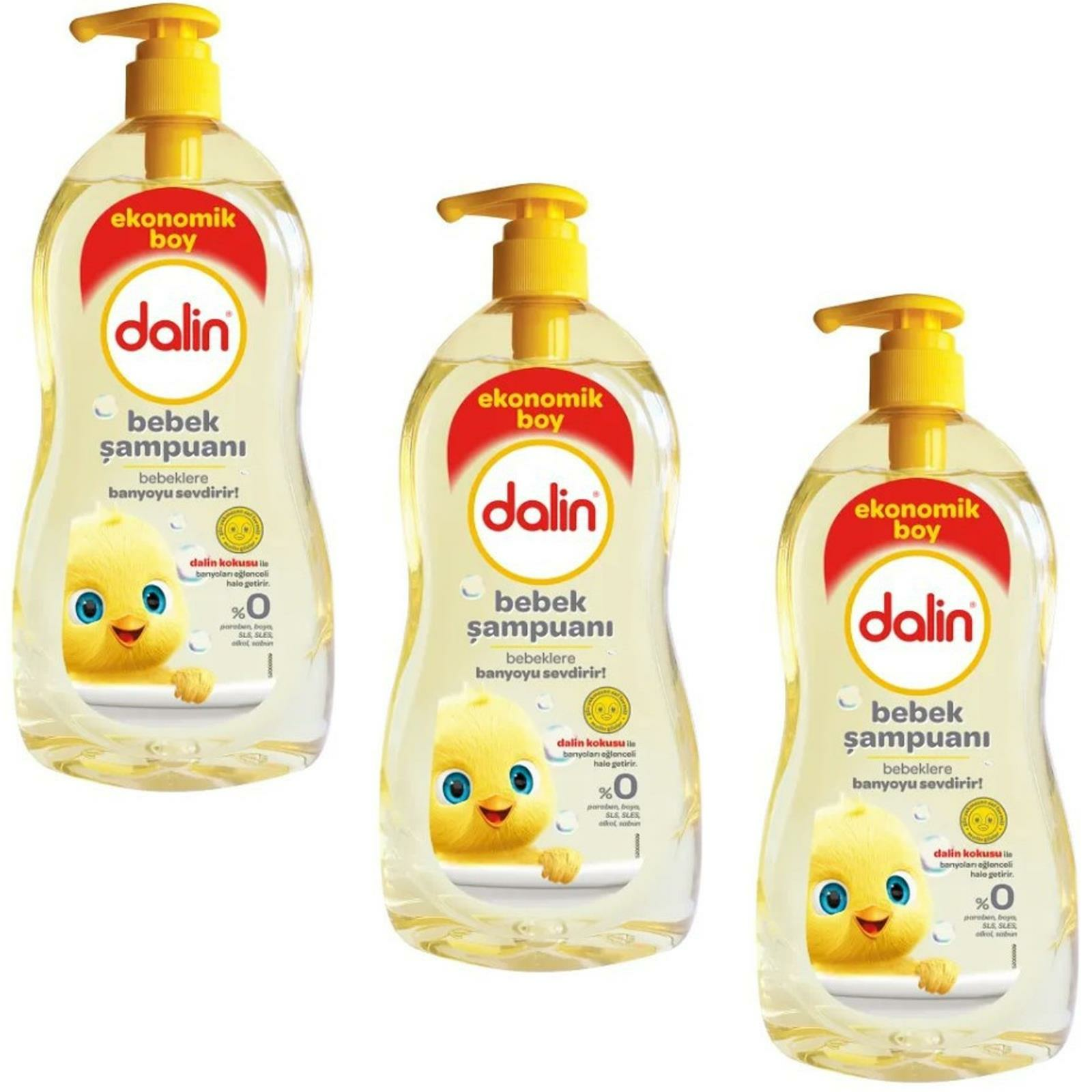 Dalin Bebek Şampuanı 900 ml 3 ADET