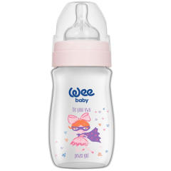 Wee Baby 136 Klasik Plus Geniş Ağızlı PP Biberon 250 ml