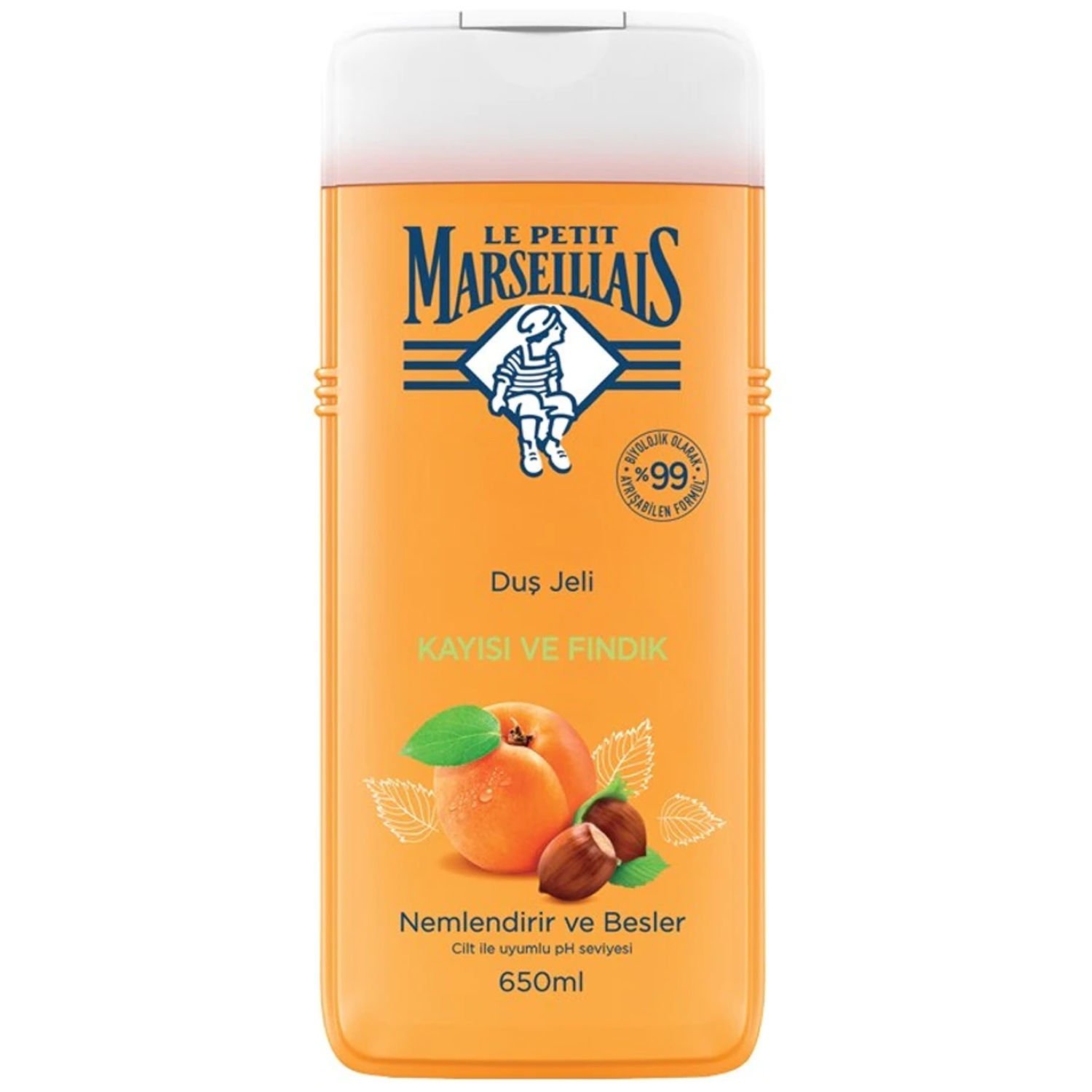 Le Petit Marseillais Kayısı Ve Fındık Özlü Duş Jeli 650 ml