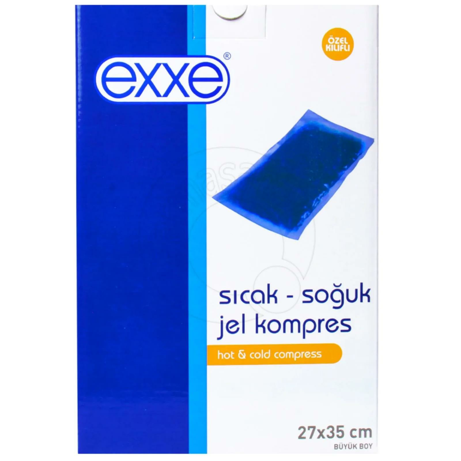 Exxe Sıcak Soğuk Jel Kompres Kılıflı Büyük Boy Kılıflı 27 X 35