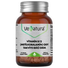 Venatura B12 Metilkobalamin ODT Takviye Edici Gıda 90 Tablet