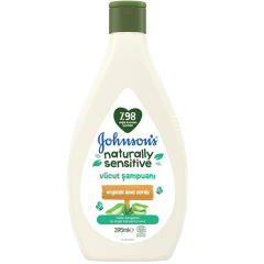 Johnsons Baby Naturally Sensitive Vücut Şampuanı 395 ml
