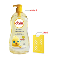 Dalin Klasik Bebek Şampuanı 400 ml + Fashion Smell For Women Parfüm Sarı 20 ml