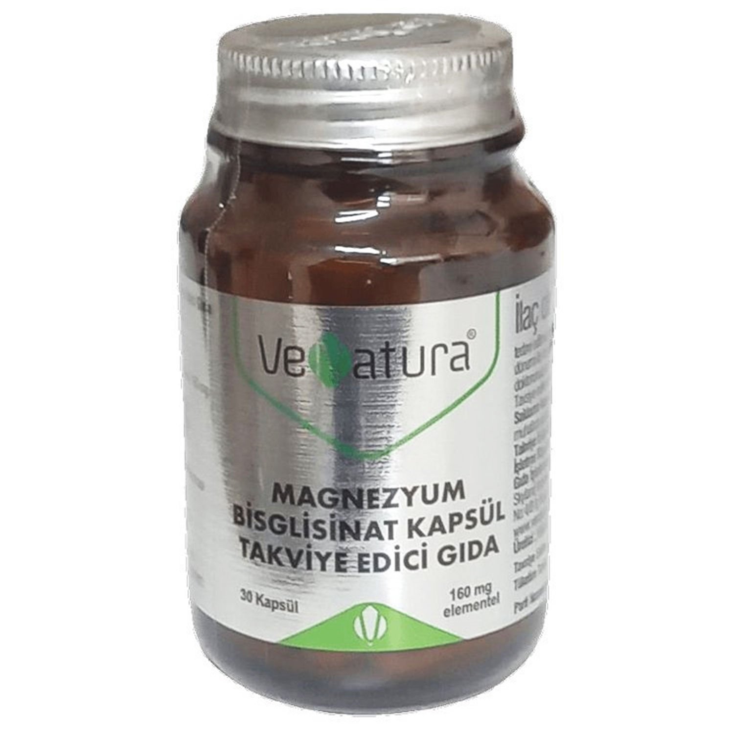 Venatura Magnezyum Bisglisinat 160 mg 30 Kapsül