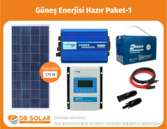 Güneş Enerjisi Hazır Paket-1