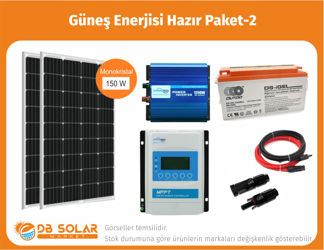 Güneş Enerjisi Hazır Paket-2