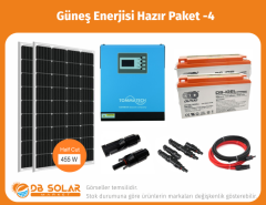 Güneş Enerjisi Hazır Paket -4