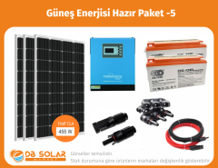 Güneş Enerjisi Hazır Paket -5