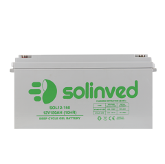 Solinved 12V 150aH Jel Akü