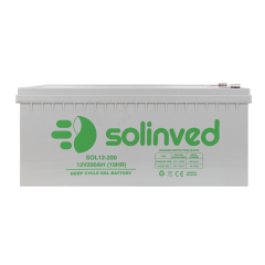 Solinved 12V 200aH Jel Akü