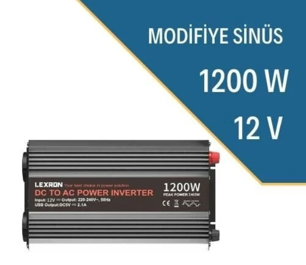1200W-12V MODİFİYE SİNÜS İNVERTER