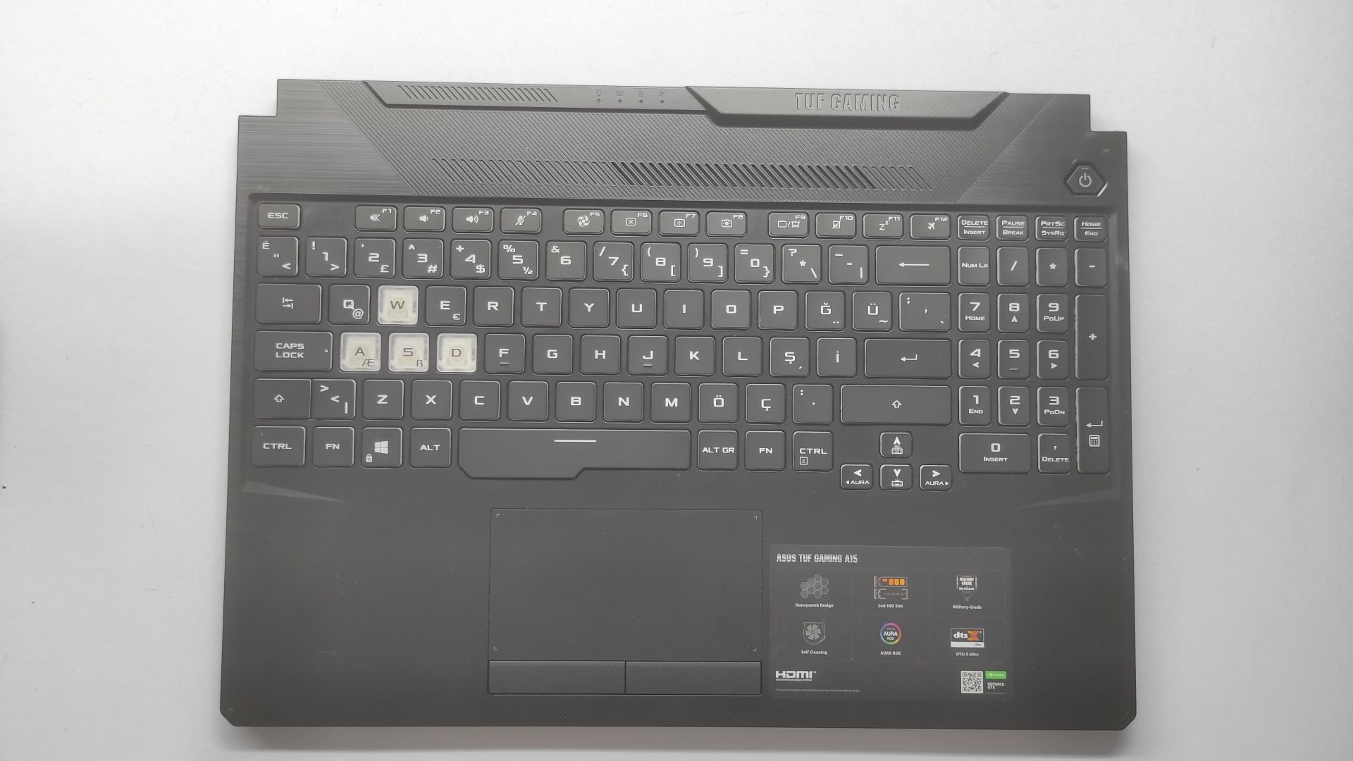 MONSTER ABRA A5 V10 V10.1 V10.2 V10.3 V10.4 V10.5 TOUCHPAD TETİK BOARD KART DBPGH5SVD3-3310