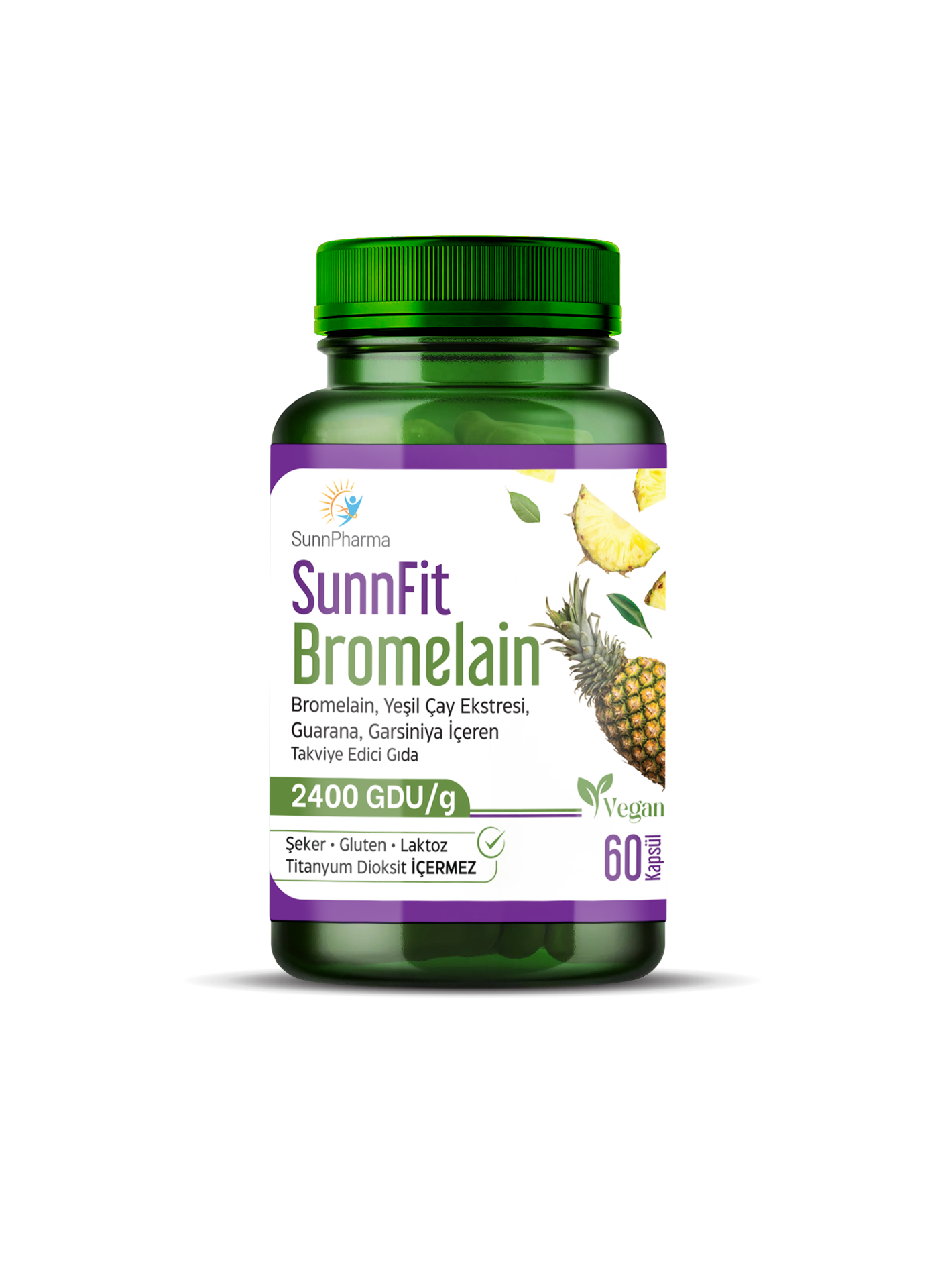 SunnFit Bromelain Takviye Edici Gıda