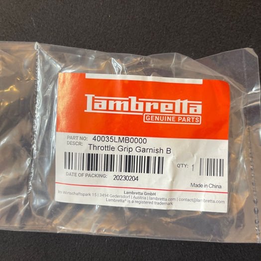 Gidon Elcik Kapağı Gri - Lambretta