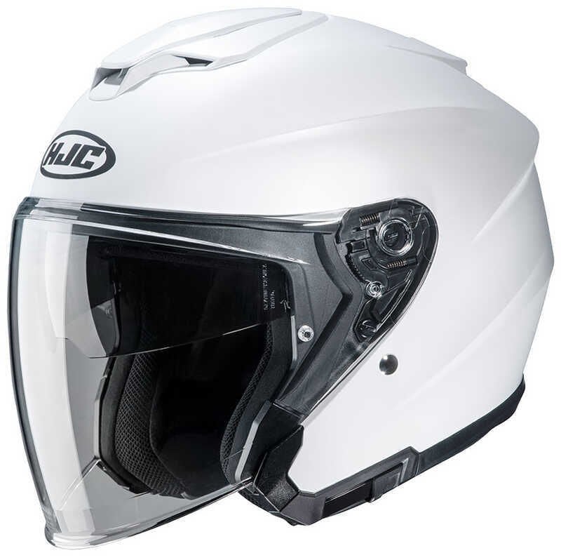 HJC i30 KASK SEMI FLAT İNCİ BEYAZI