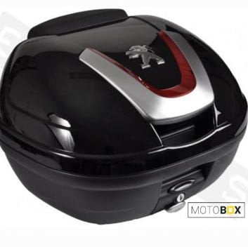 Topcase Çanta Parlak Siyah 34 Lt - Peugeot - Django
