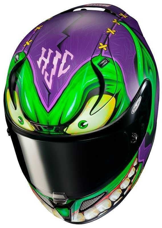 HJC RPHA11 GREEN GOBLIN MARVEL KASK MC48SF