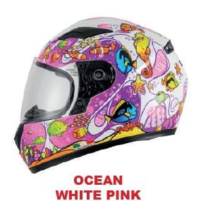 Sway 815K Kask Ocean White Blue XL