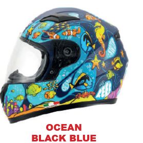 Sway 815 Kask Ocean  Black Blue XL