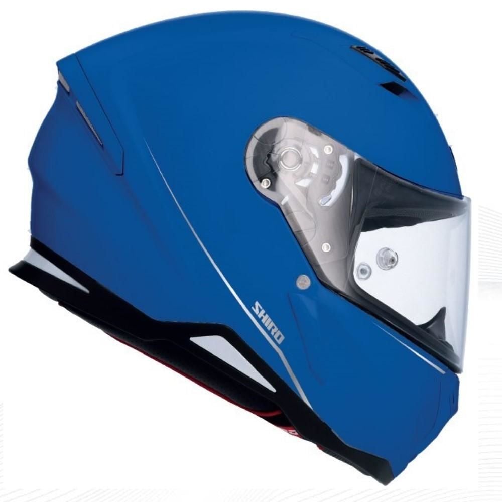 SHIRO KAPALI KASK HUNTER MAT MAVI -M