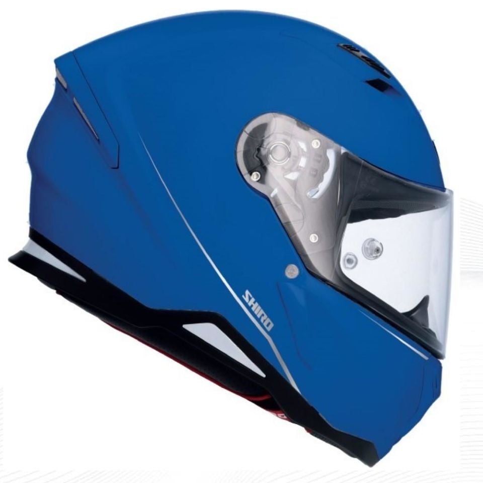 SHIRO KAPALI KASK HUNTER MAT MAVI -M