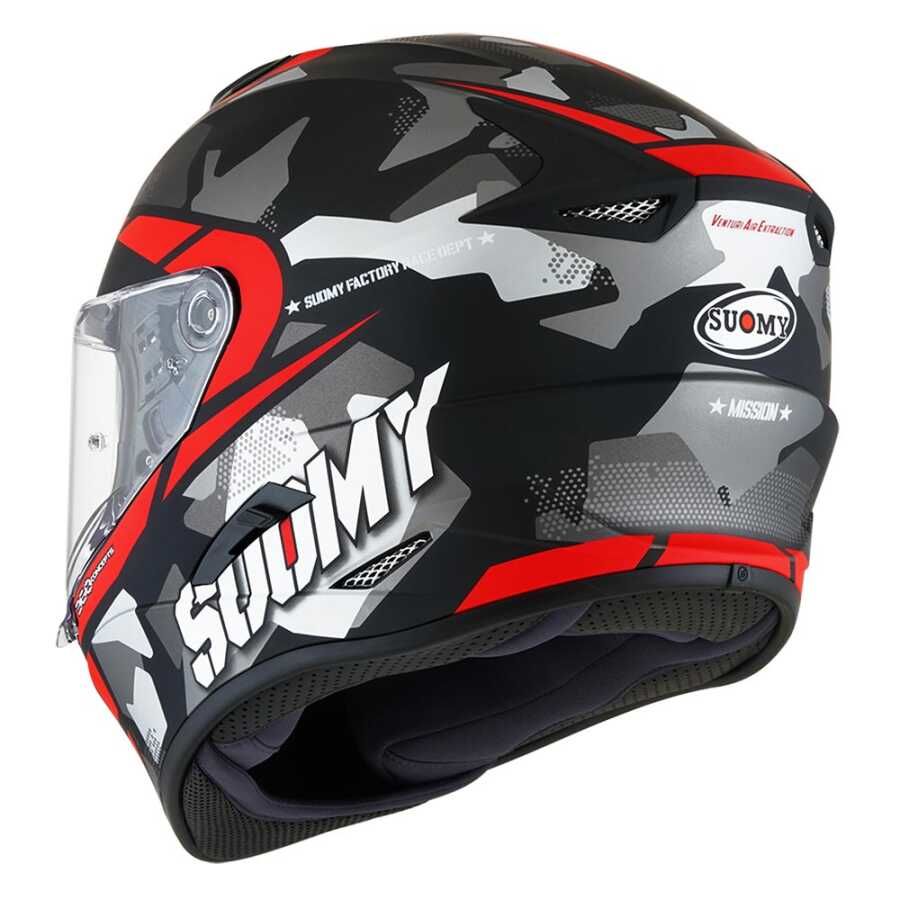 SUOMY STELLAR KASK RACE SQUAD MATT RED