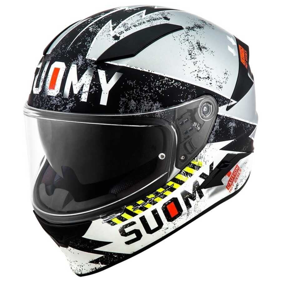 SUOMY SPEEDSTAR KASK PROPELLER MATT SILVER-BLACK