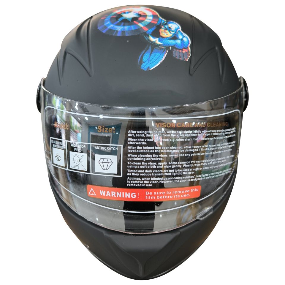 Pro Helmets Çocuk Kaskı Sy 110 - Siyah