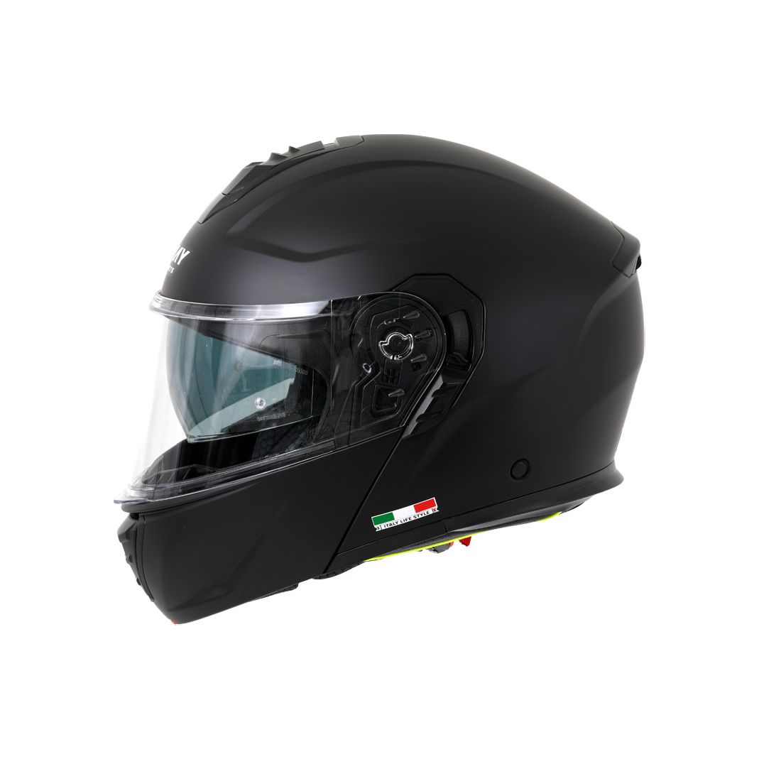 Sway 917 Çene Açılır Kask Mat Black 2XL
