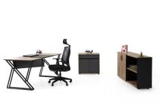 Efeler Ofis Buton Çalışma Masası Takımı
