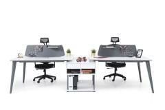 Efeler Ofis Eco 4P+ Dörtlü Workstation Masa