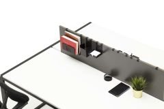 Efeler Ofis Otto 2P ikili Workstation Masa