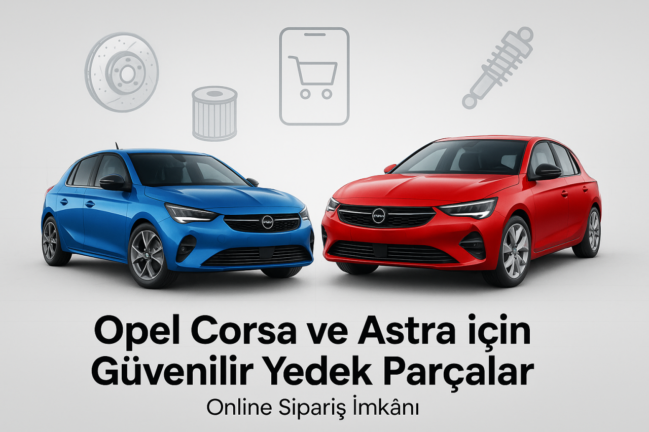 Opel Corsa ve Astra İçin Güvenilir Yedek Parçalar Online Sipariş İmkanı