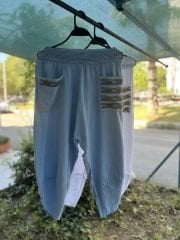 YIKAMALI KETEN ŞALVAR PANTOLON