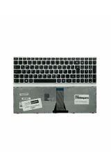 Lenovo ile Uyumlu B5180 80LM00WRTX, B5180 80LM0152TX Notebook Klavye Gümüş Gri TR