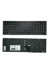 Lenovo ile Uyumlu V310-15ABR, V310-15IKB, V310-15ISK Notebook Klavye Işıklı Siyah TR
