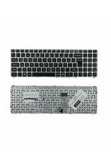 Grundig ile Uyumlu GNB 1565 A1 i3, GNB 1567 B1 i3, GNB 1587 B1 i5 Notebook Klavye Gümüş Gri TR