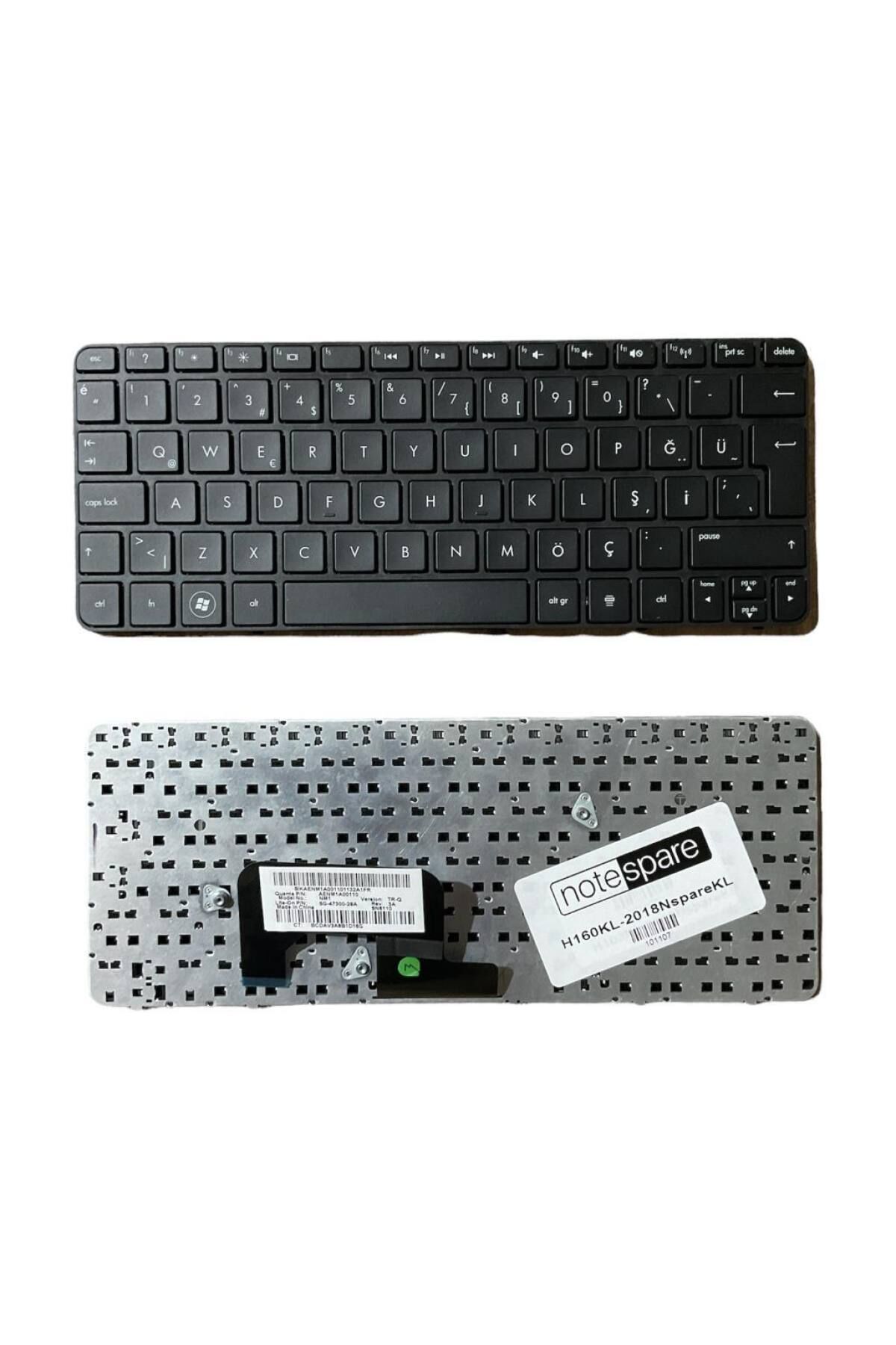 Hp ile Uyumlu 656763-141, 658517-141, AENM3A00410 Notebook Klavye Siyah TR
