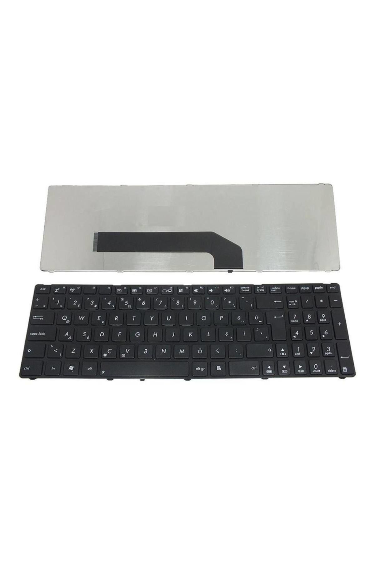 Asus ile Uyumlu MP-07G73US65283, MP-07G76D0-5283, MP-07G76TG-5283 Notebook Klavye Siyah TR