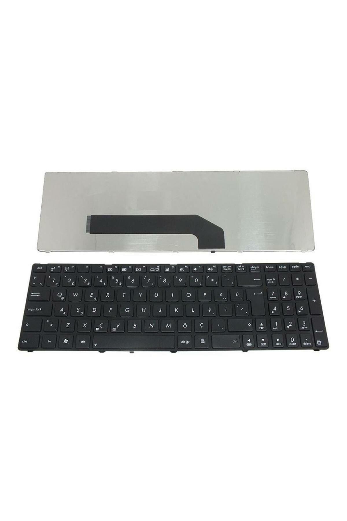 Asus ile Uyumlu MP-07G76TQ-5283, MP-07G76TQ-5285 Notebook Klavye Siyah TR