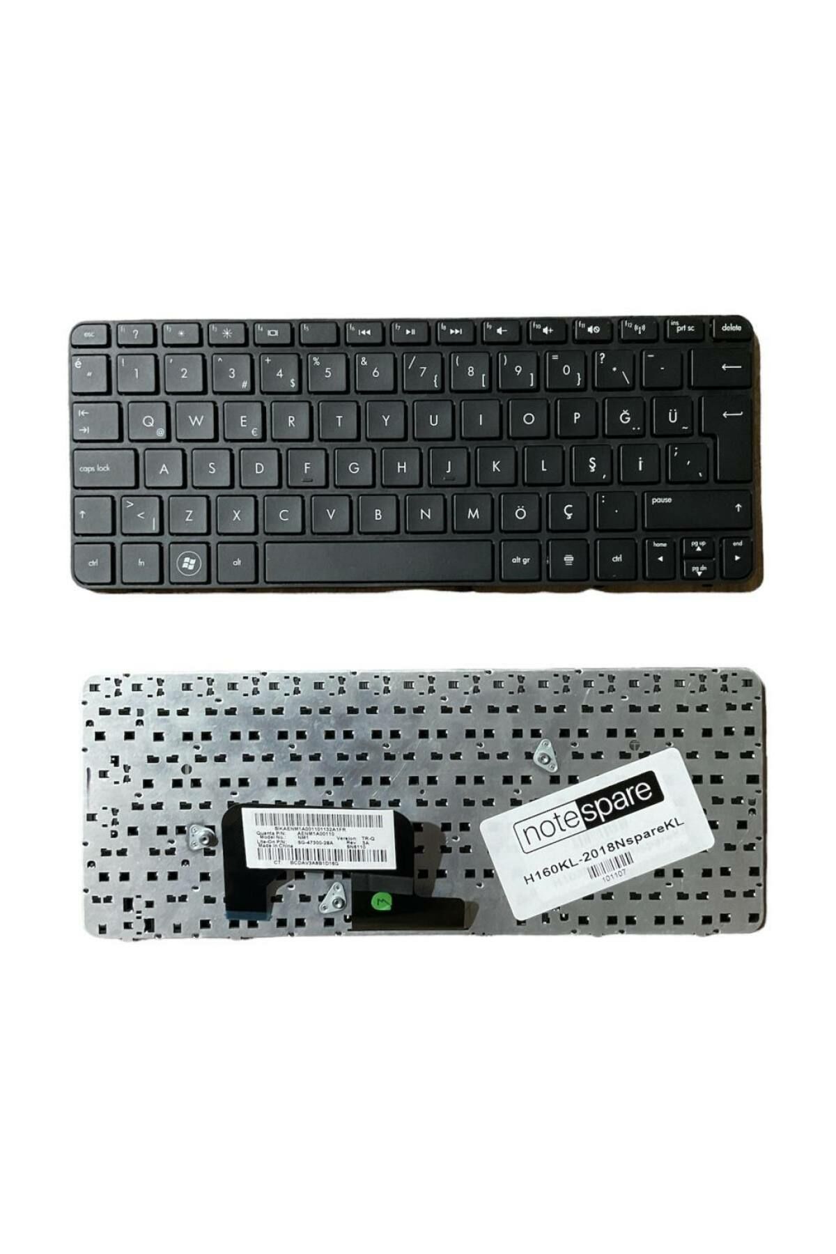 Hp ile Uyumlu MP-09K86TQ-886, MP-10C66TQ6886, MP-10C66TQ-6886 Notebook Klavye Siyah TR